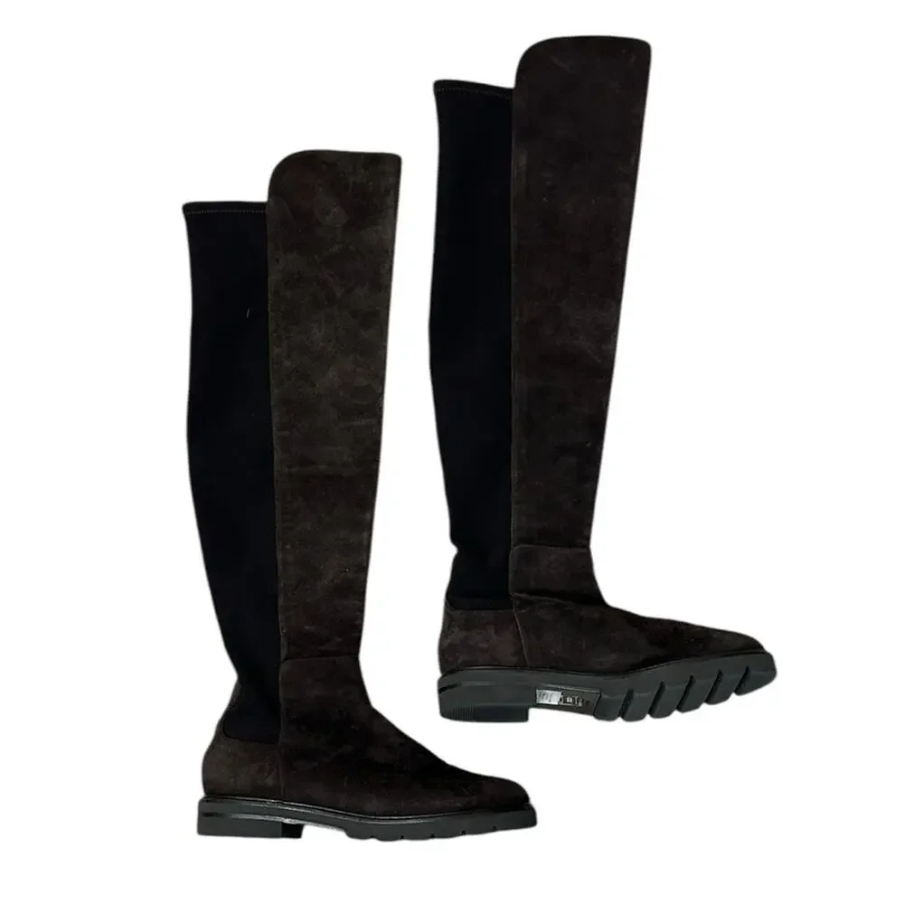 Stuart Weitzman Brown Over the Knee Boots Women's Size 6